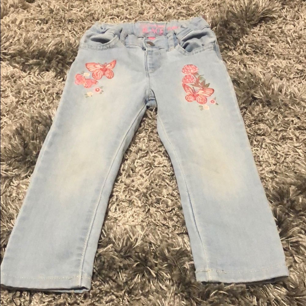 Toddler Girl Jeans-3T - Picture 2 of 4